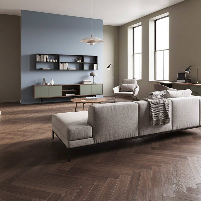 RP Black Walnut Oxford Herringbone 06 Livingroom