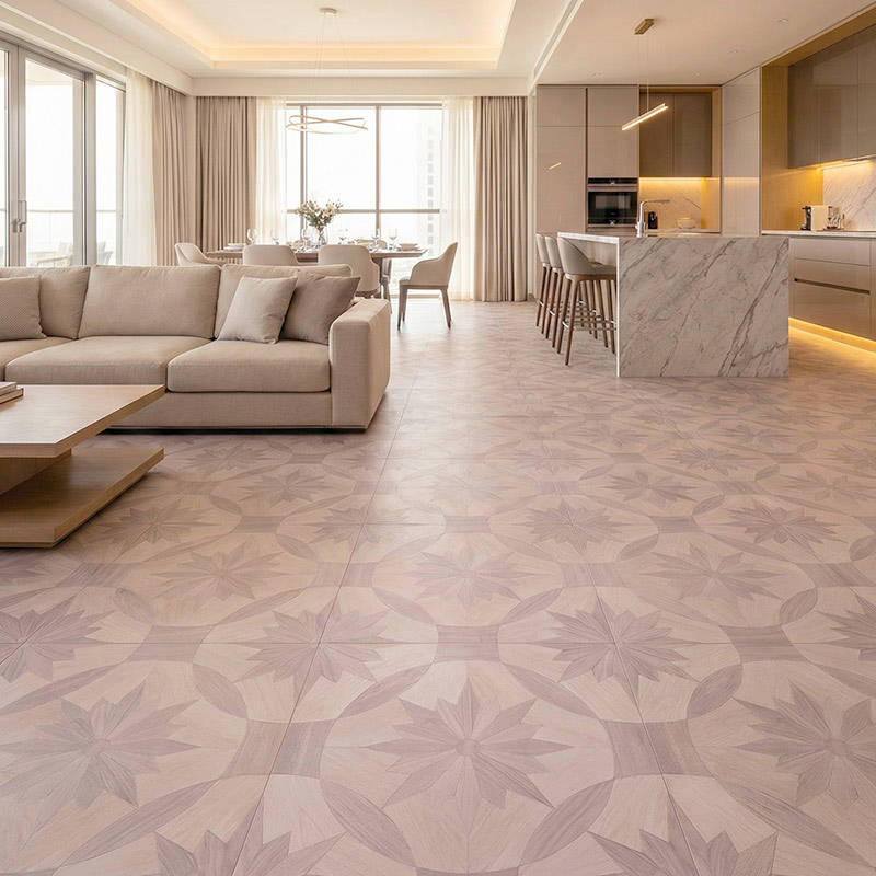 RP Chelsea Square Magnificence Tundra 08 Villa Dinning Kitchen Parquetry Wood Flooring