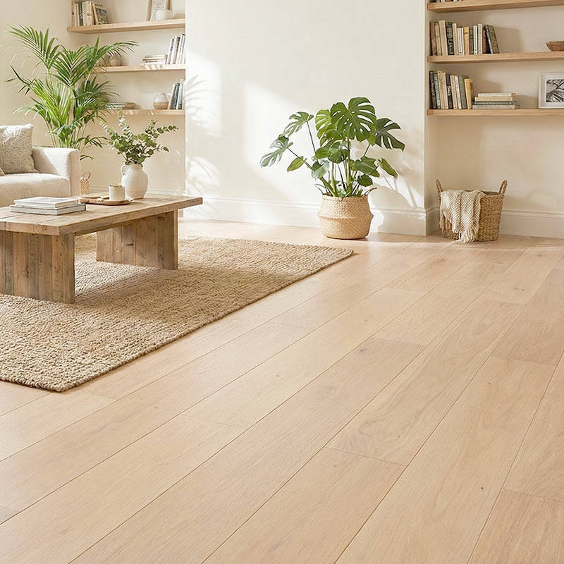 RP Windsor Clasic Frosted Oak 01 Engineered Wood Flooring Livingroom