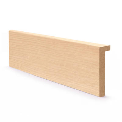 RP Wood Veneer L Cover Skirting Matching Accessories Frosted Oak 01