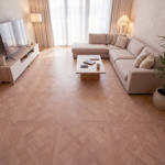RP Chelsea Square Versailles Cinnamon 21 Parquetry Wood Flooring Livingroom