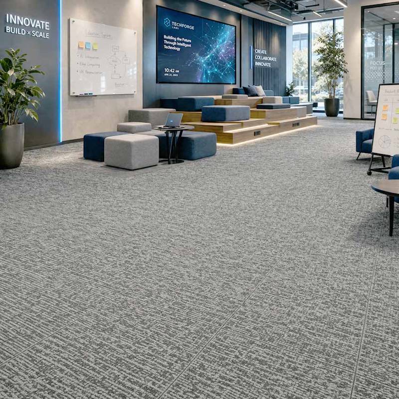 Viper 927 Carpet Tiles Technology Company Innovation Lounge