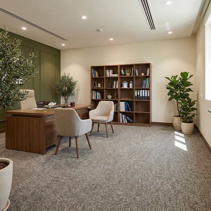 british carpet mills sky gardens 546 carpet tiles in personal office