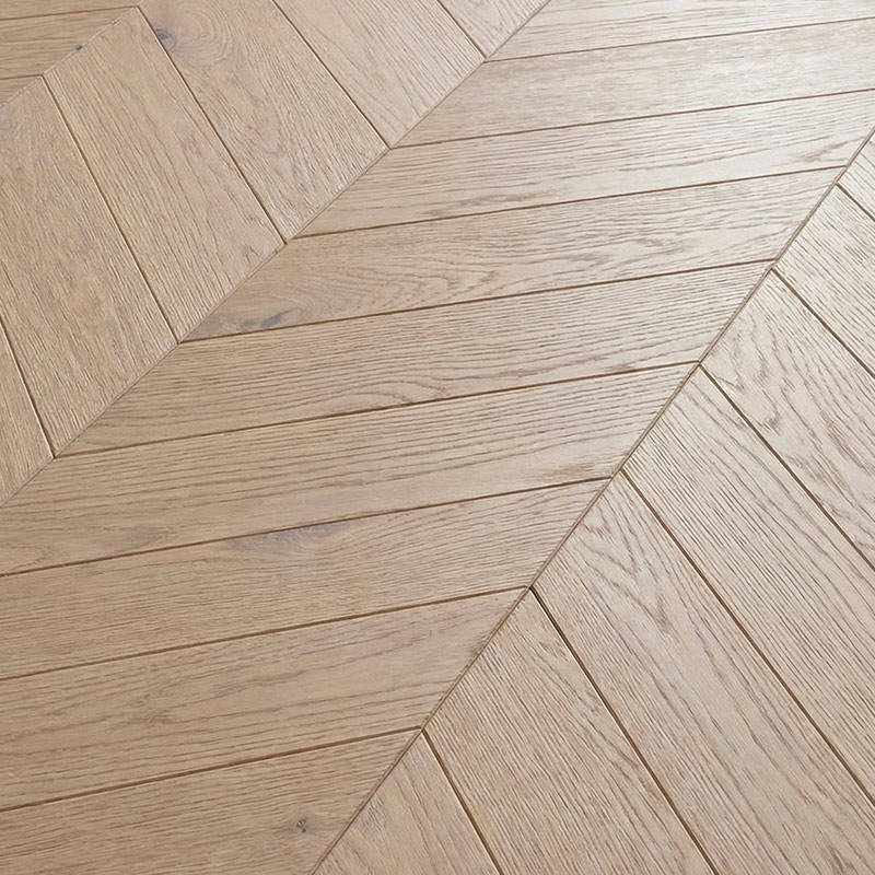 SH Biscuit 04 Engineered Chevron Wood Flooring Swatch