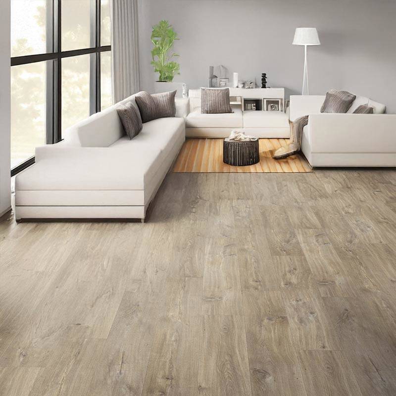 QS Balance Canyon Oak Light Brown With Saw Cuts Vinyl Click Living Room