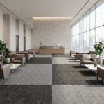 british carpet mills casini 548 carpet tiles in reception