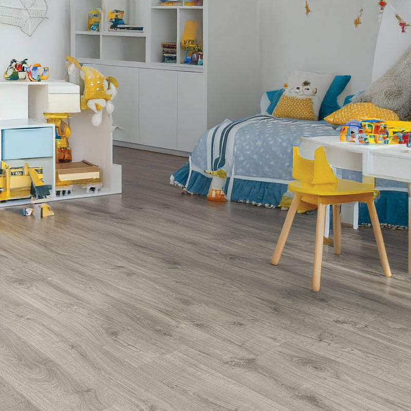 QS Pulse Autumn Oak Warm Grey Vinyl Click Kids Room