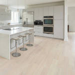 SH Cotton White Engineered Elegance Wood Flooring Kitchen