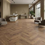 RP Natural Walnut Herringbone 05 Office Receptioin