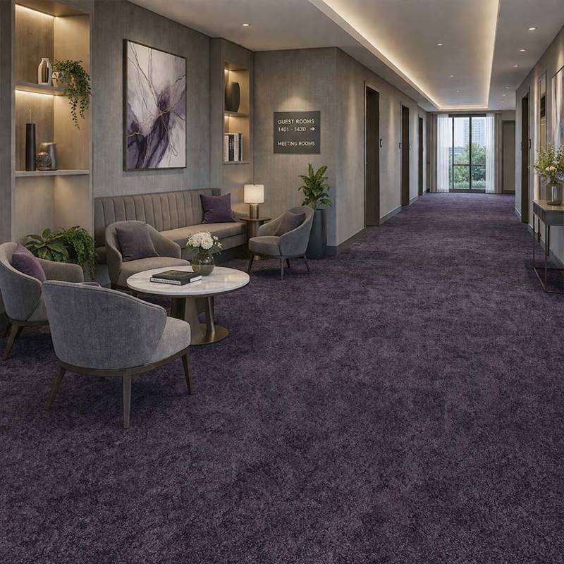 Wall To Wall Carpet Tiles Balta Lily CRP BLT LIL 06 Executive Business Hotel Corridor Lounge