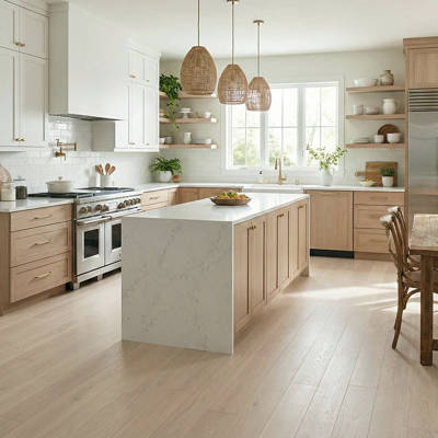 RP Windsor Classic Artic Oak 05 Engineered Wood Flooring Kitchen