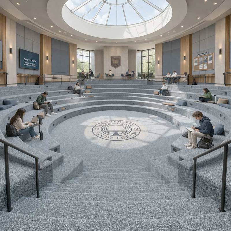 Wall To Wall Carpet Tiles CRP BLT GLOR 05 University Central Rotunda Study Forum