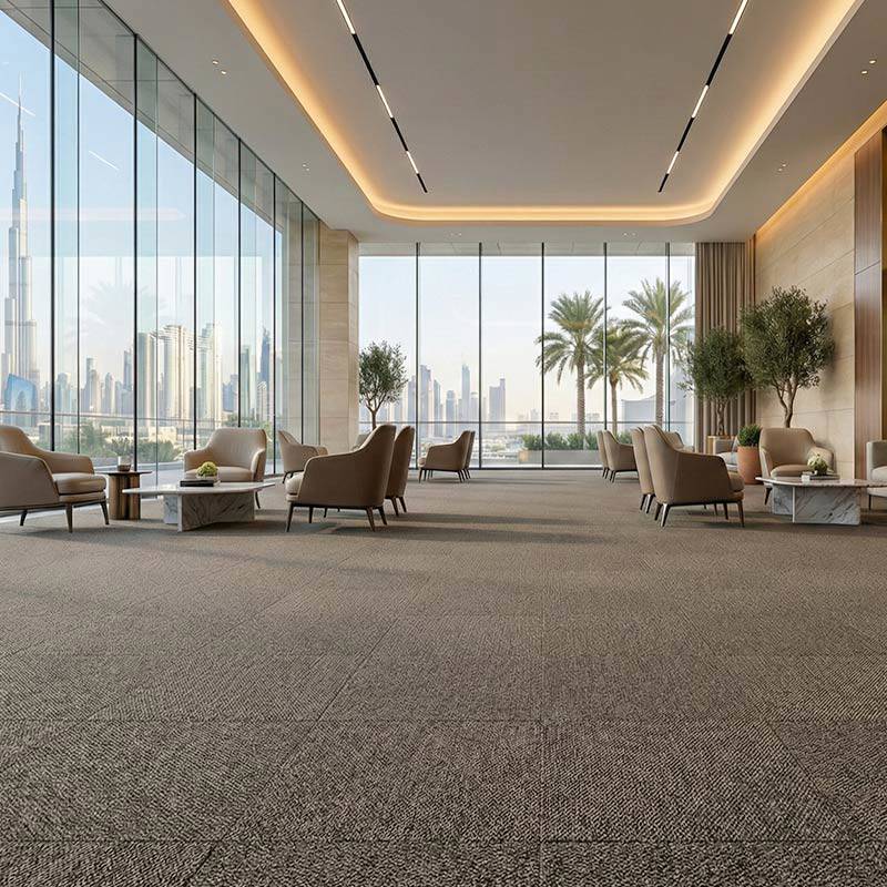 british carpet mills sky gardens 546 carpet tiles in hotel reception