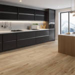 gerbur ultra garda oak laminate flooring in kitchen