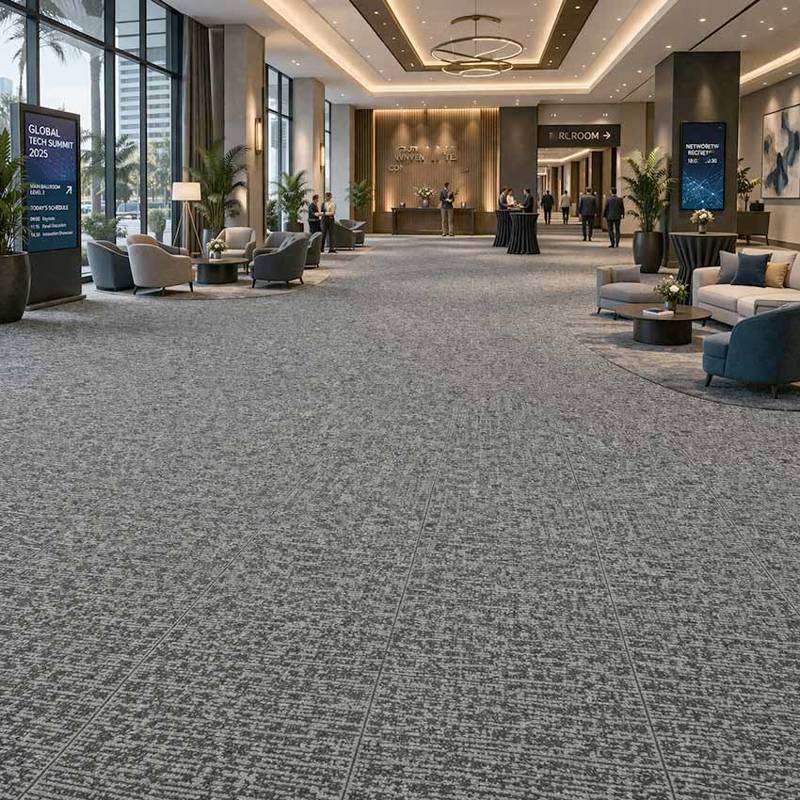 Viper 927 Carpet Tiles Hospitality Convention Pre Function Lounge