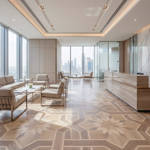 RP Chelsea Square Art Mosaic Dove 14 Reception Waiting
