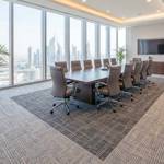 british carpet mills casini 571 carpet tiles in meeting room