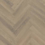 Desert Grey Oak Vinyl Click Herringbone Swatch