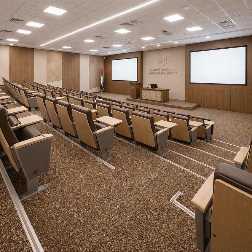 Wall To Wall Carpet For University Lecture Hall CRP BEAUL OPT 02