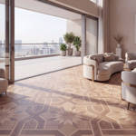 RP Chelsea Square Art Mosaic Cedarstone 11 Villa Balcony Are