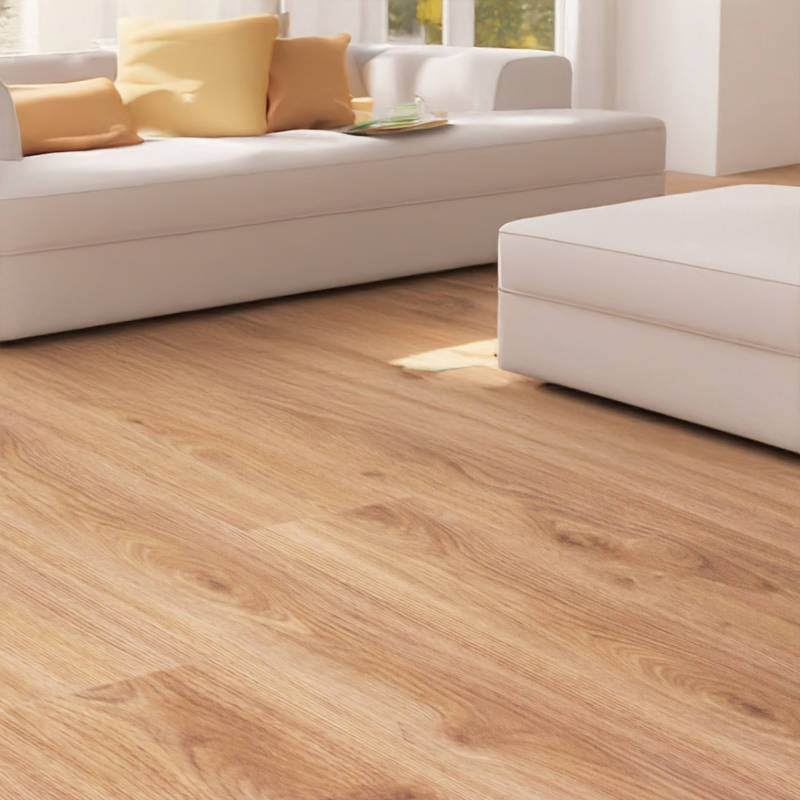 gerbur nature european oak luxury vinyl tile flooring in living room
