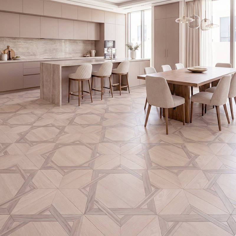 RP Chelsea Square Linear Vogue Tundra 08 Kitchen Dinning Parquetry Wood Flooring
