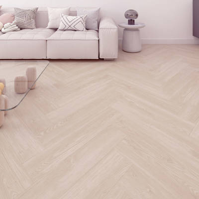 Gerbür Vinyl Click Herringbone GB SIG HRB 06 Saddlewood Living Room