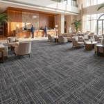 british carpet mills casini 576 carpet tiles in hotel reception