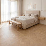 RP Chelsea Square Versailles Butterscotch 19 Parquetry Wood Flooring Bedroom