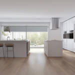 RP Oxford Classic Basil 18 Modern Kitchen Engineered Wood Flooring