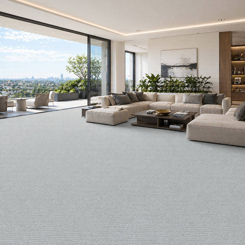Wall To Wall Carpet Tiles Balta Marilyn CRB BLT MRLN 05 Luxury Residential Penthouse Family Lounge