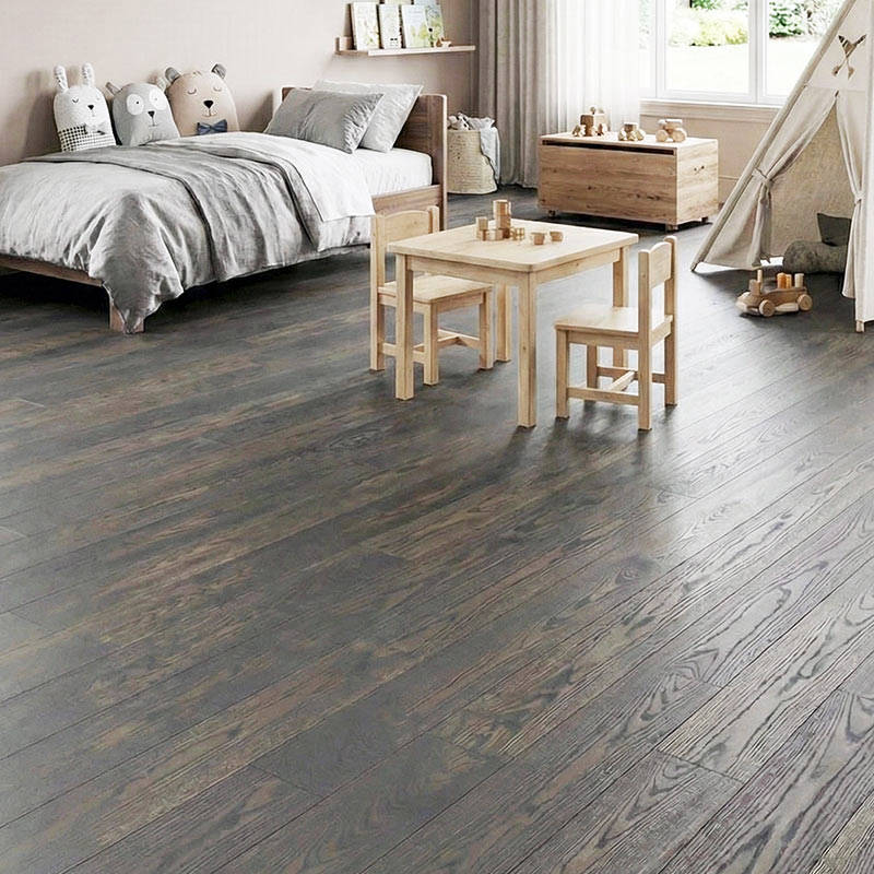 SH Charcoal 10 Engineered Wood Flooring Pinnacle Kids Room Interior