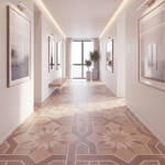 RP Chelsea Square Art Mosaic Heather 12 Villa Corridoor