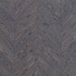 SH Charcoal 10 Engineered Wood Flooring Chevron Swatch