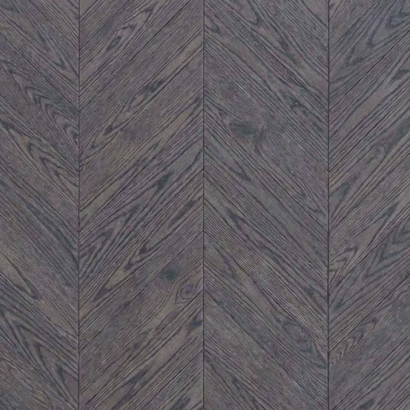 SH Charcoal 10 Engineered Wood Flooring Chevron Swatch