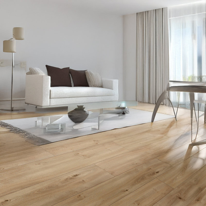 gerbur ultra garda oak laminate flooring in lounge
