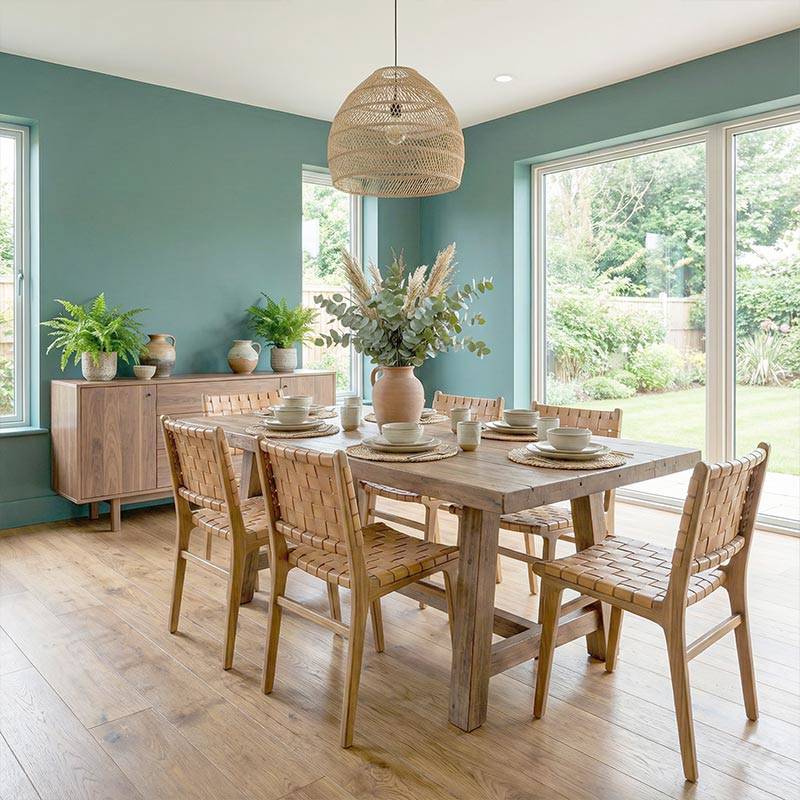 SH Castle Brown 06 Engineered Pinnacle Wood Flooring Dinning Room
