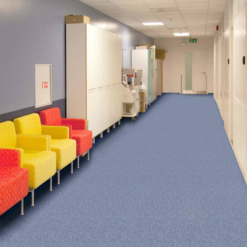 mars music 675 sheet vinyl flooring in waiting area