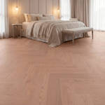RP Boa Hybrid Herringbone Cinnamon 21 Engineered Wood Flooring Bedroom Flooring