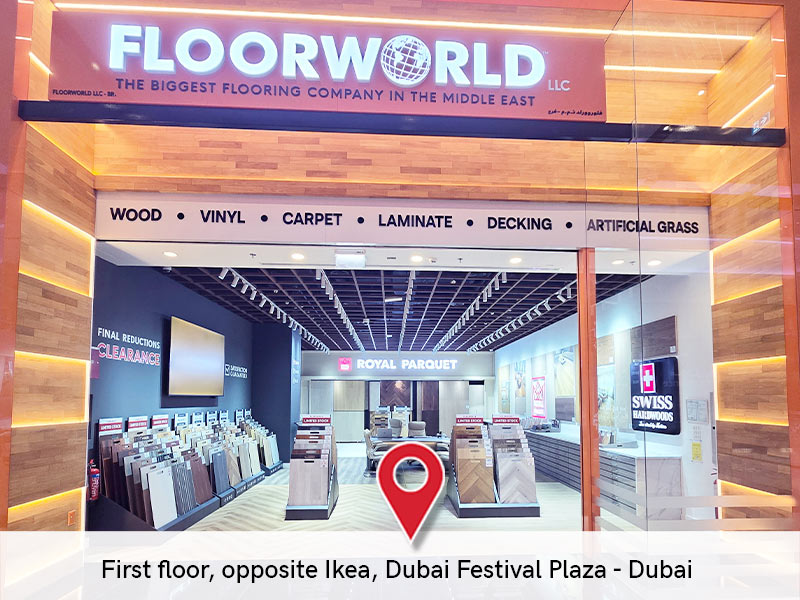 dubai festival plaza floorworld storefront