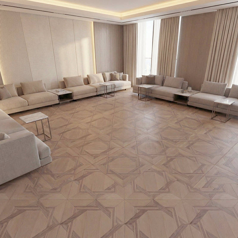 RP Chelsea Square Linear Vogue Cask 16 Luxury Villa Majlis Parquetry Wood Flooring