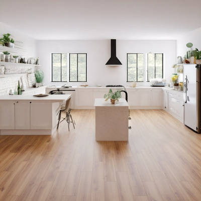 Moduleo Roots40 Classic Oak 24438 Vinyl Click Flooring Kitchen