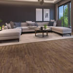 QS Pulse Autumn Oak Chocolate Vinyl Click Livingroom