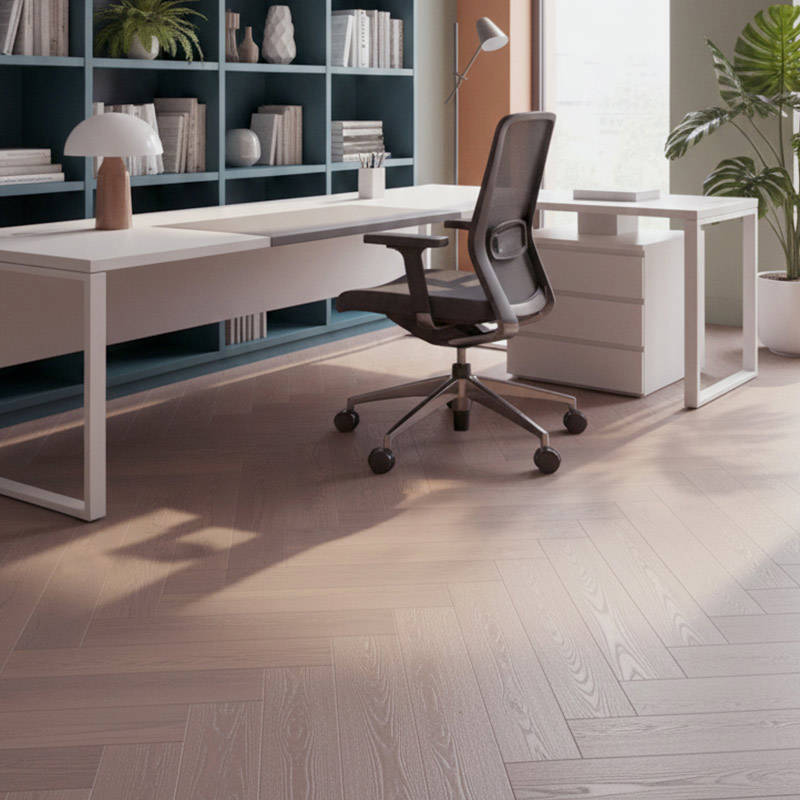 RP Herringbone Basil 18 Engineered Wood Flooring Home Office