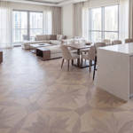RP Chelsea Square Magnificence Dove 14 Villa Livingroom Parquetry Wood Flooring