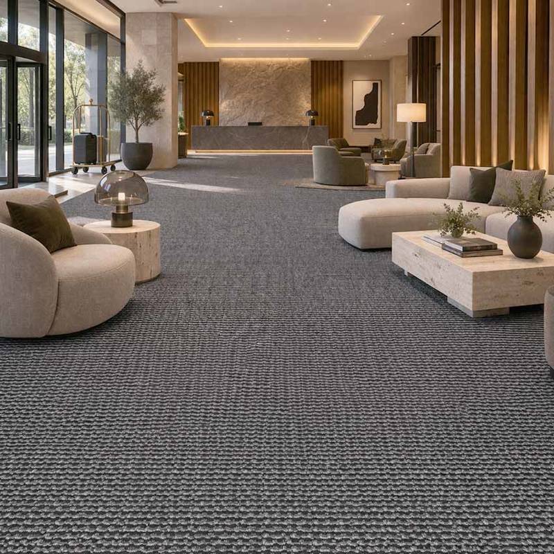 Wall To Wall Luxury Lobby With Neutral Tones CRP BLT ACE 06
