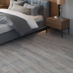 QS Balance History Oak Grey Vinyl Click Bedroom