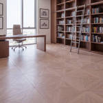 RP Chelsea Square Elegant Wave Basil 18 Parquetry Wood Flooring Home Office