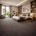 Wall To Wall Carpet For Modern Teenage Bedroom CRP BEAUL OPT 06