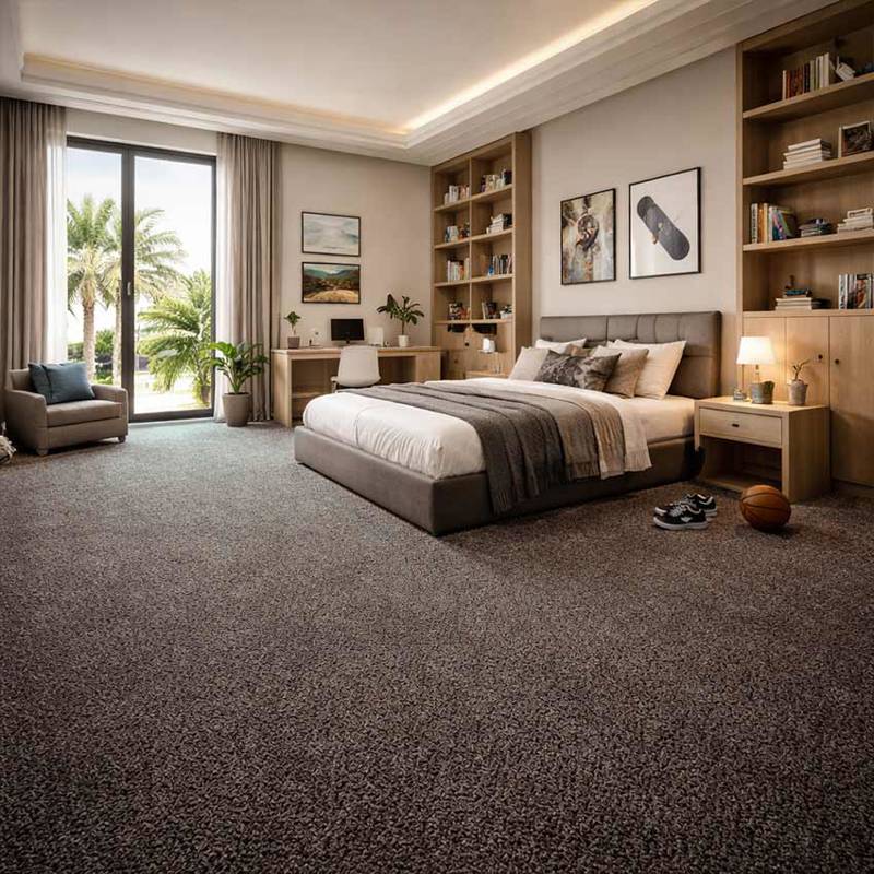 Wall To Wall Carpet For Modern Teenage Bedroom CRP BEAUL OPT 06
